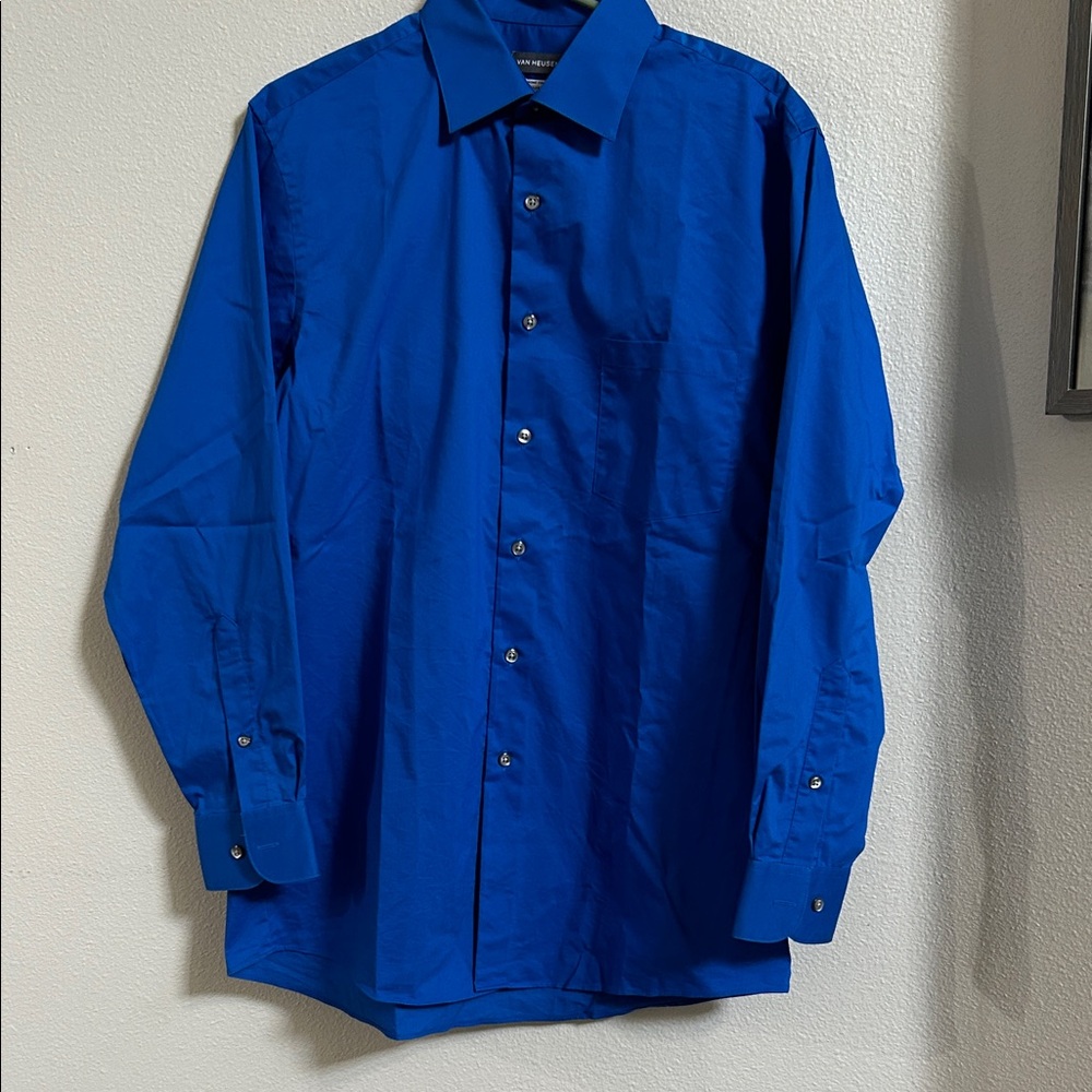 Van Heusen Royal Blue Dress Shirt